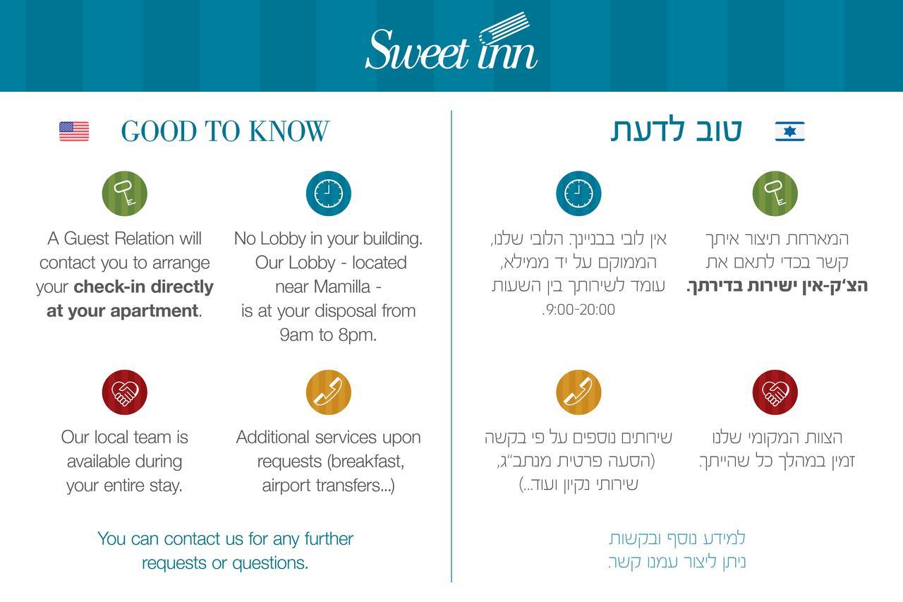 Sweet Inn - Harav Kook 7 เยรูซาเลม ภายนอก รูปภาพ